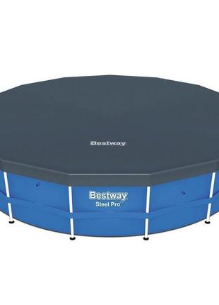 Тент для басейну bestway 58037, каркасний 366 см