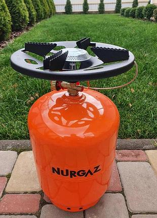 Туристичний газовий балон nurgaz 12 л туреччина