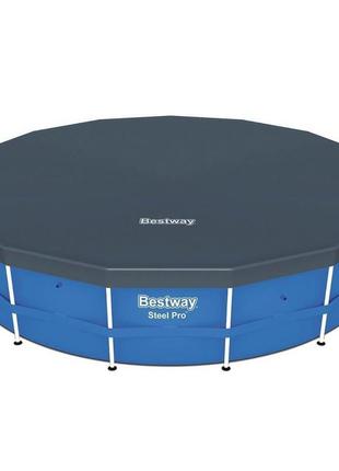 Тент для басейну bestway 58036, каркасний 305 см