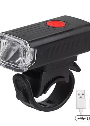 Ліхтар велосипедний ch-2029 3w-cob(білий+червоний), 3xaaa