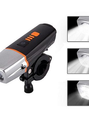 Велосипедний ліхтар bc21pro-l2 ultra light, autolight sensor, ...