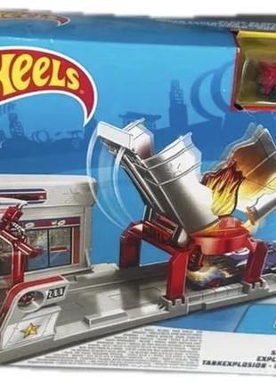 Ігровий набір hot wheels city blaze blast
