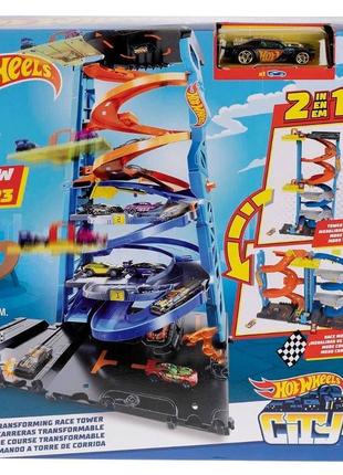 Ігровий набір hot wheels супербашня для перегонів