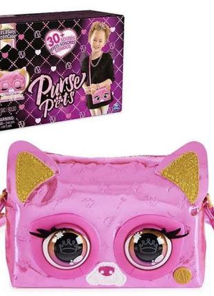 Інтерактивна сумка purse pets fluffy2 фото