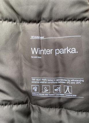 Зимняя парка/куртка zara (размеры xs s m l xl)10 фото