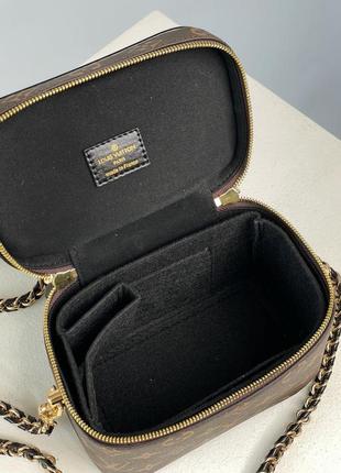 Популярна жіноча сумка форми барило louis vuitton коричневий принт луї віттон на плечі бренд в тренд упаковок4 фото