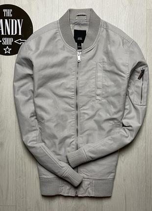 Чоловічий бомбер, вітрівка river island, розмір s