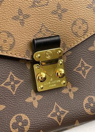 Жіноча сумочка клатч, молодіжна модель louis vuitton в натуральній шкірі, супер якості бренда луї віттон фірма8 фото