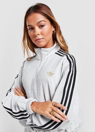 Кофта велюровая adidas originals, оригинал10 фото