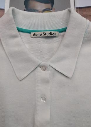 Женское поло футболка acne studios3 фото