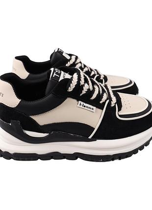 Кроссовки женские li fexpert черные натуральная кожа, 40