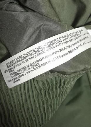 Шикарная куртка бомбер цвета хаки zara made in myanmar, 💯 оригинал, молниеносная отправка10 фото