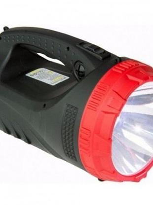 Фонарь-прожектор wimpex аккумуляторный 6000mah 3w+9led model:wx2827