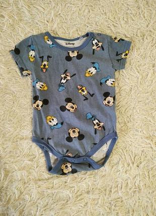 Sinsay disney baby mike mouse 9мес боди как hm george zara next carter's