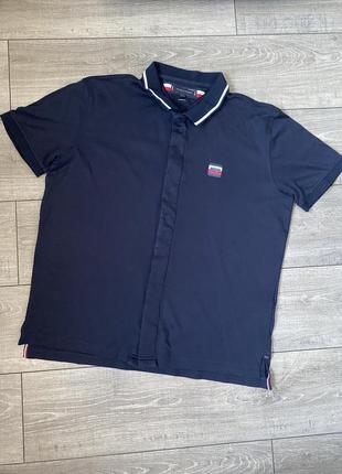 Tommy hilfiger чоловічка футболка поло xl1 фото