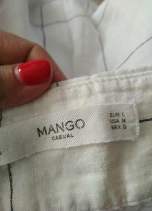 Льняная юбка mango5 фото