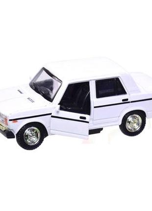 Машинка ваз 2107 автопром 7794(white) 1:32