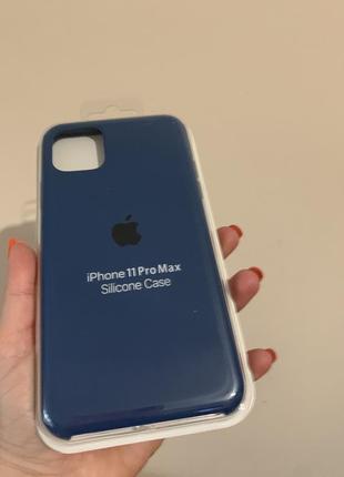 Silicone case чехол на iphone 11 pro maх1 фото