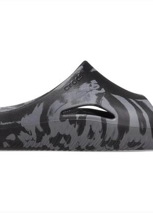 Жіночі шльопанці crocs mellow marbled slide ,розмір m5/ w74 фото
