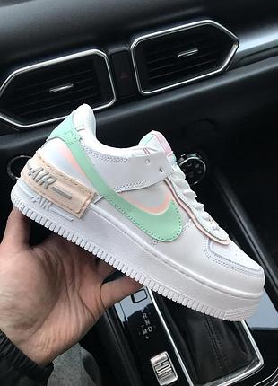 Кроссовки женские nike air force 1 shadow арт 21234
