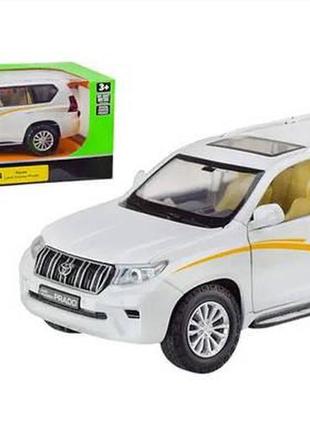 Машинка інерційна металева toyota land cruiser  prado