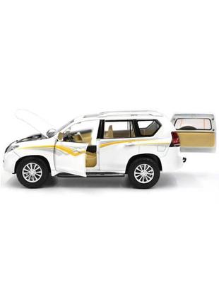 Машинка інерційна металева toyota land cruiser  prado4 фото