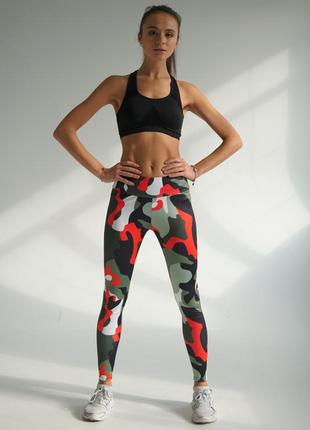 Спортивні жіночі military red