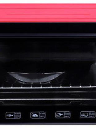 Электродуховка настольная artel md 4218 e red-black (42л)