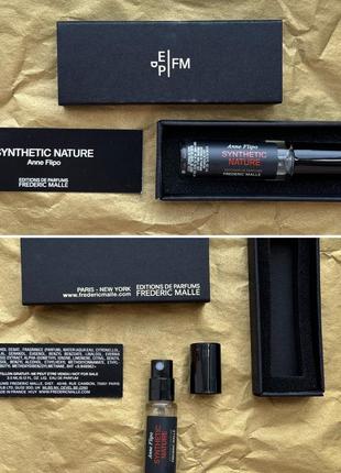 Frederic malle synthetic nature edp, аромат 2024р, фірмова мініатюра