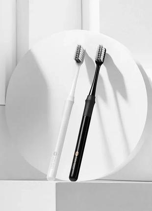 Набір зубних щіток dr.bei pasteur toothbrush (bamboo clean ver...3 фото