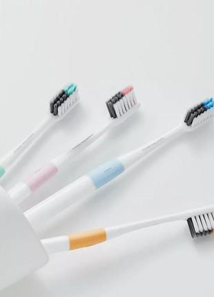 Зубна щітка xiaomi dr.bei bass toothbrush blue nun4006rt4 фото