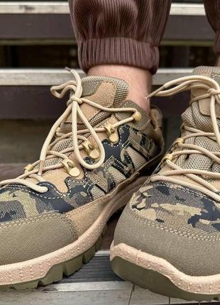Мужские военные  кроссовки paolla-22- 06 камуфляж3 фото