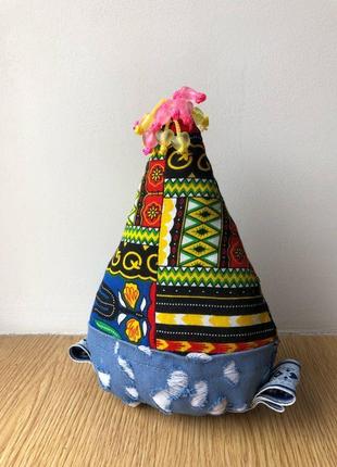 Іграшка м’яка кораблик ручної роботи