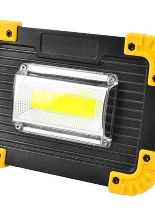 Прожектор ліхтар від акумуляторних батарей led outdoor wd l811 20w3 фото