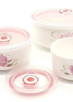 Набор керамических судочков 3 шт