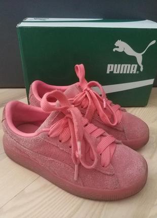 Кеды замшевые puma 34 размер