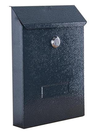 Поштовий ящик індивідуальний галіндустрія сп12 антрацит 230х160х351 фото