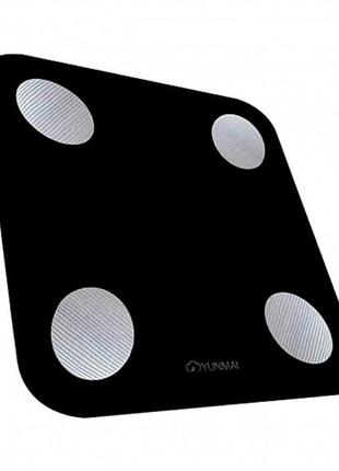 Веси підлогові yunmai balance black (m1690-bk)4 фото