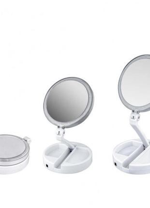 Косметичне дзеркало my foldaway mirror дзеркало з підсвічуванням