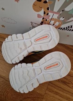 Мигающие кроссовки skechers lights (sn 415011l) размер 30 оригинал7 фото