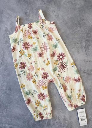 Муслиновый комбинезон, ромпер