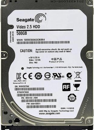 Накопичувач hdd 2.5" sata 500gb seagate 5400rpm 16mb video (st...