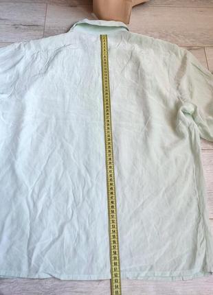 Шовкова ментолова брендова блуза peter hahn, пог 559 фото