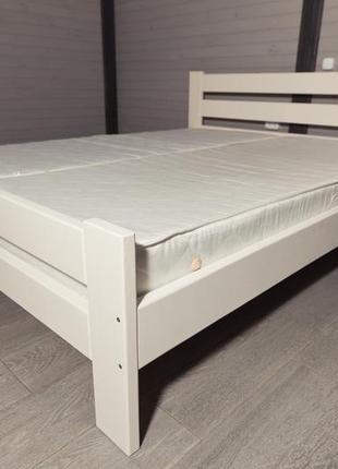 Ліжко деревянне. 180*200 слонова кістка ліжко двоспальне. кров...