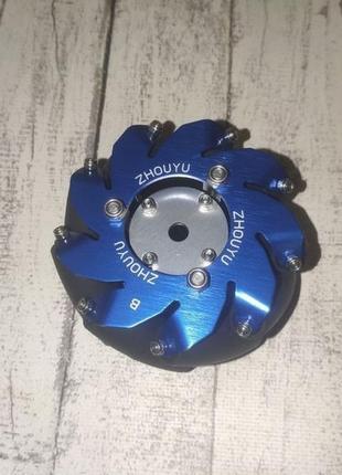 4-дюймовий лівий алюмінієвий механічний ролик з гумовими ролик...