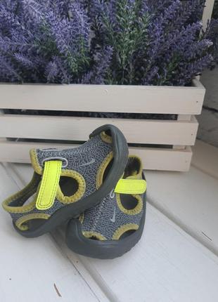 Босоножки сандалии аквашузы nike 21 размер