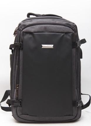 Чоловічий рюкзак міський catesigo з відділо для ноутбука + usb