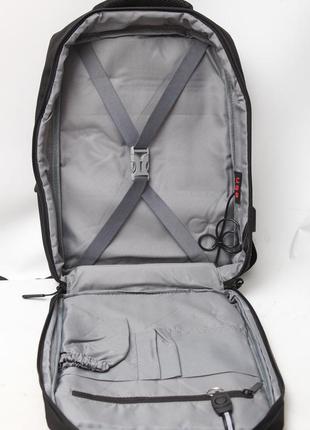 Чоловічий міський рюкзак gorangd з відділом для ноутбука + usb7 фото