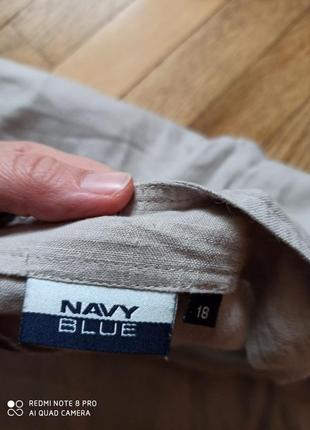Льняная юбка фирмы navy blue4 фото