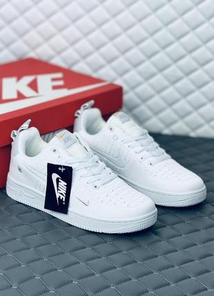 Кроссовки белые nike air force all white унисекс кросовки найк форс5 фото